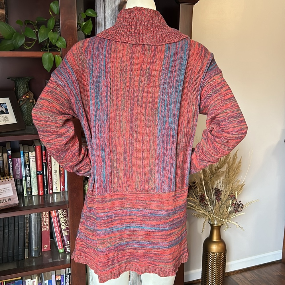 Soft Surroundings Multi Color Turtleneck Sweater - image 4